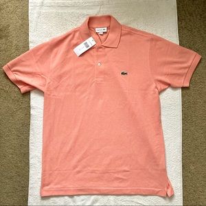 Lacoste Pink Polo Large (NWT)